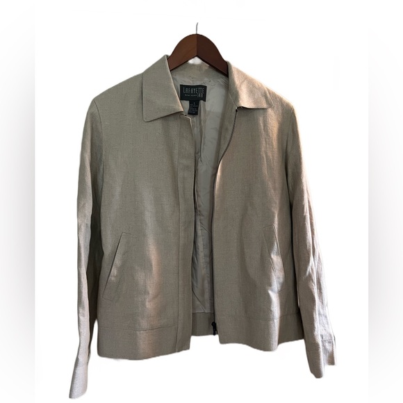 Lafayette 148 New York 100% Linen Jacket - Picture 2 of 4